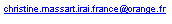 Zone de Texte: christine.massart.irai.france@orange.fr